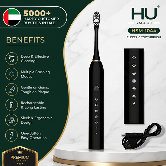 HU Smart Electric Toothbrush HSM-1044 – Rechargeable Multi-Mode Toothbrush