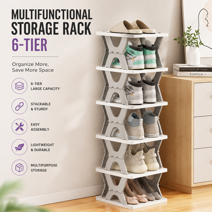 Multifunctional Storage Rack (6-Tier)