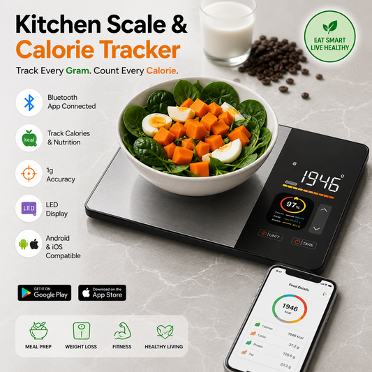 Kitchen Scale & Calorie Tracker