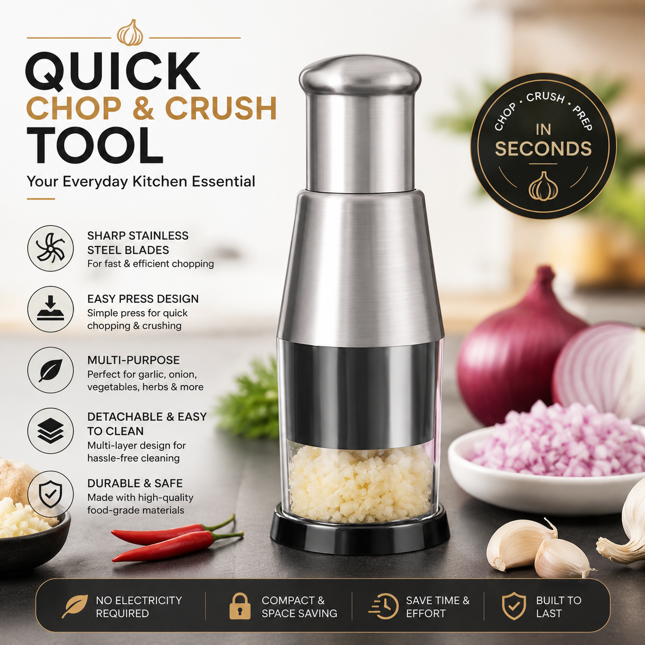 Quick Chop & Crush Tool