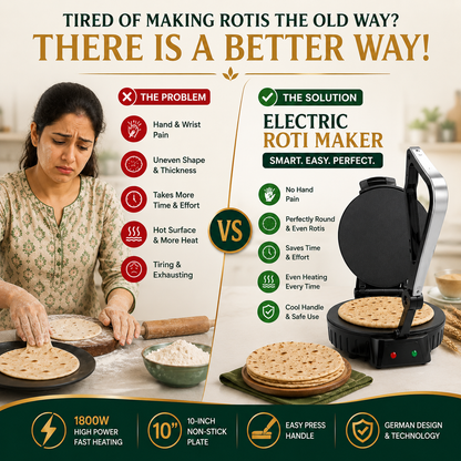 Premium Electric Roti & Chapati Maker
