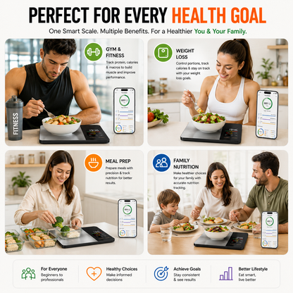 Kitchen Scale & Calorie Tracker