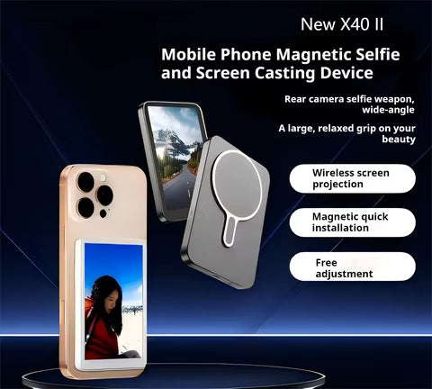 Ultra Magnetic Selfie Screen | شاشة السيلفي المغناطيسية الفائقة ©