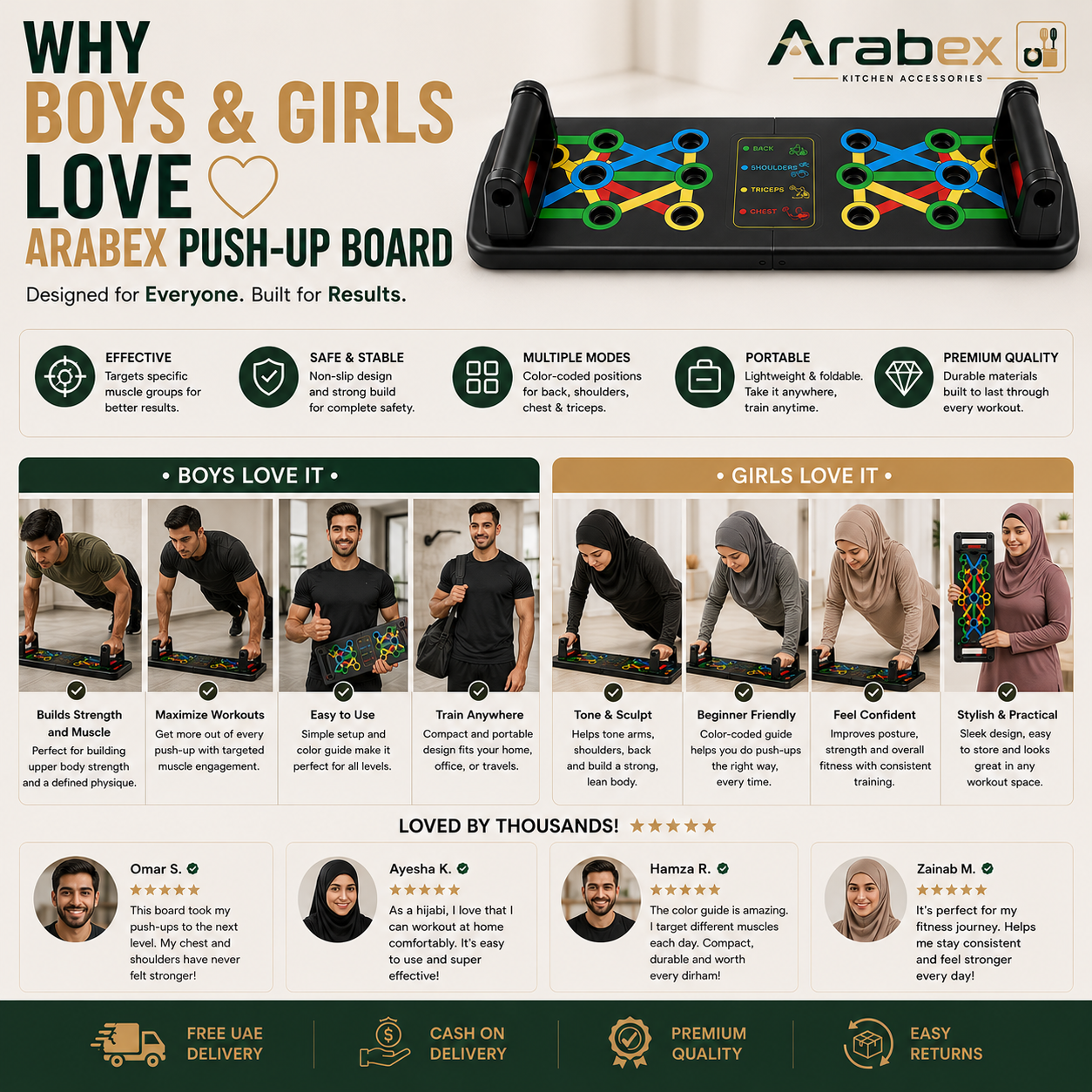 Push-Up Board™