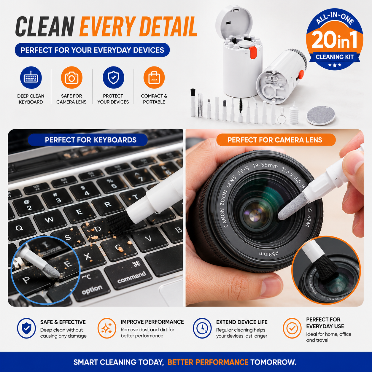 Gadget Cleaning Kit 20-in-1