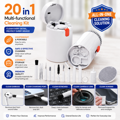 Gadget Cleaning Kit 20-in-1